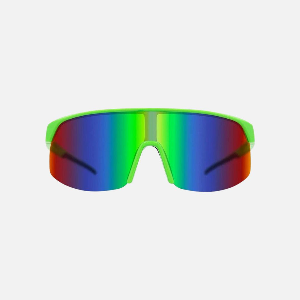 Velocity HD - Gloss Lime Frame, Rose Lens with Green Iridium