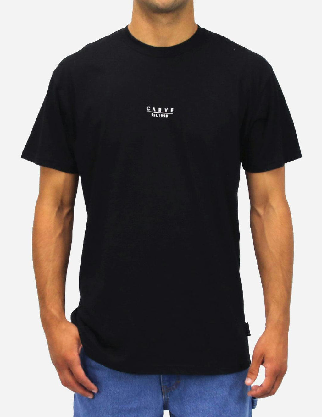 HERITAGE - Men’s Basic Short Sleeve Tee - Black