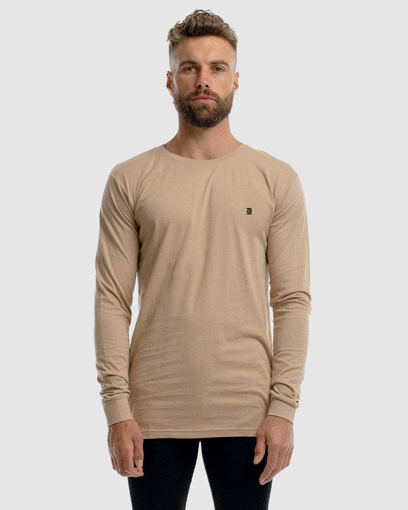 Classic Embroidery Long Sleeve Tee