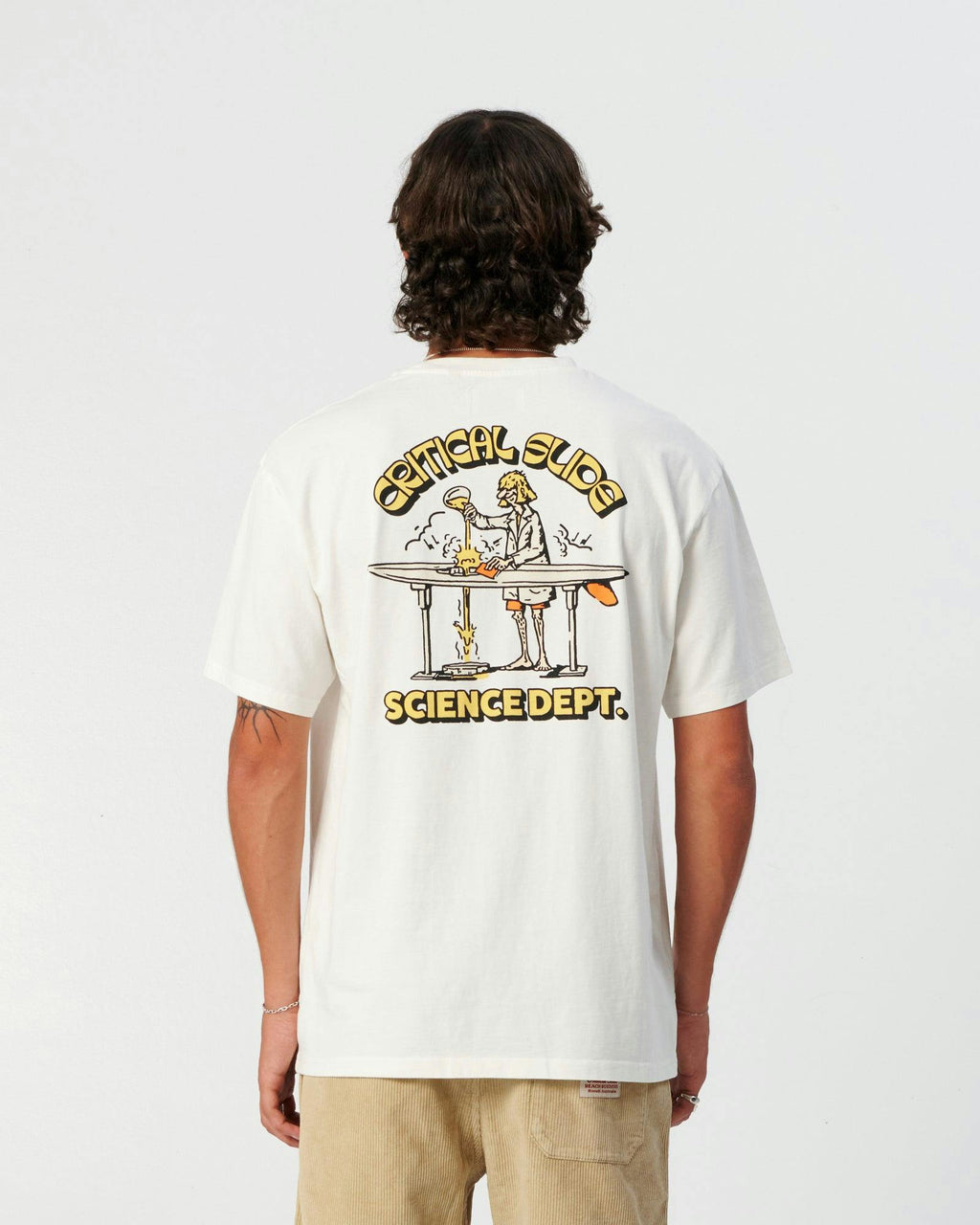 Scientist Tee - Vintage White