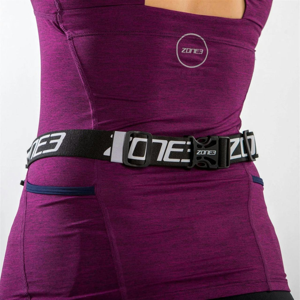 Race Number Belt with Neoprene Pouch