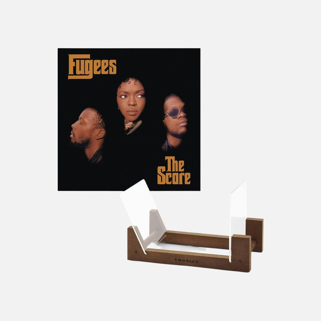 Fugees The Score Vinyl Album & Crosley Record Storage Display Stand