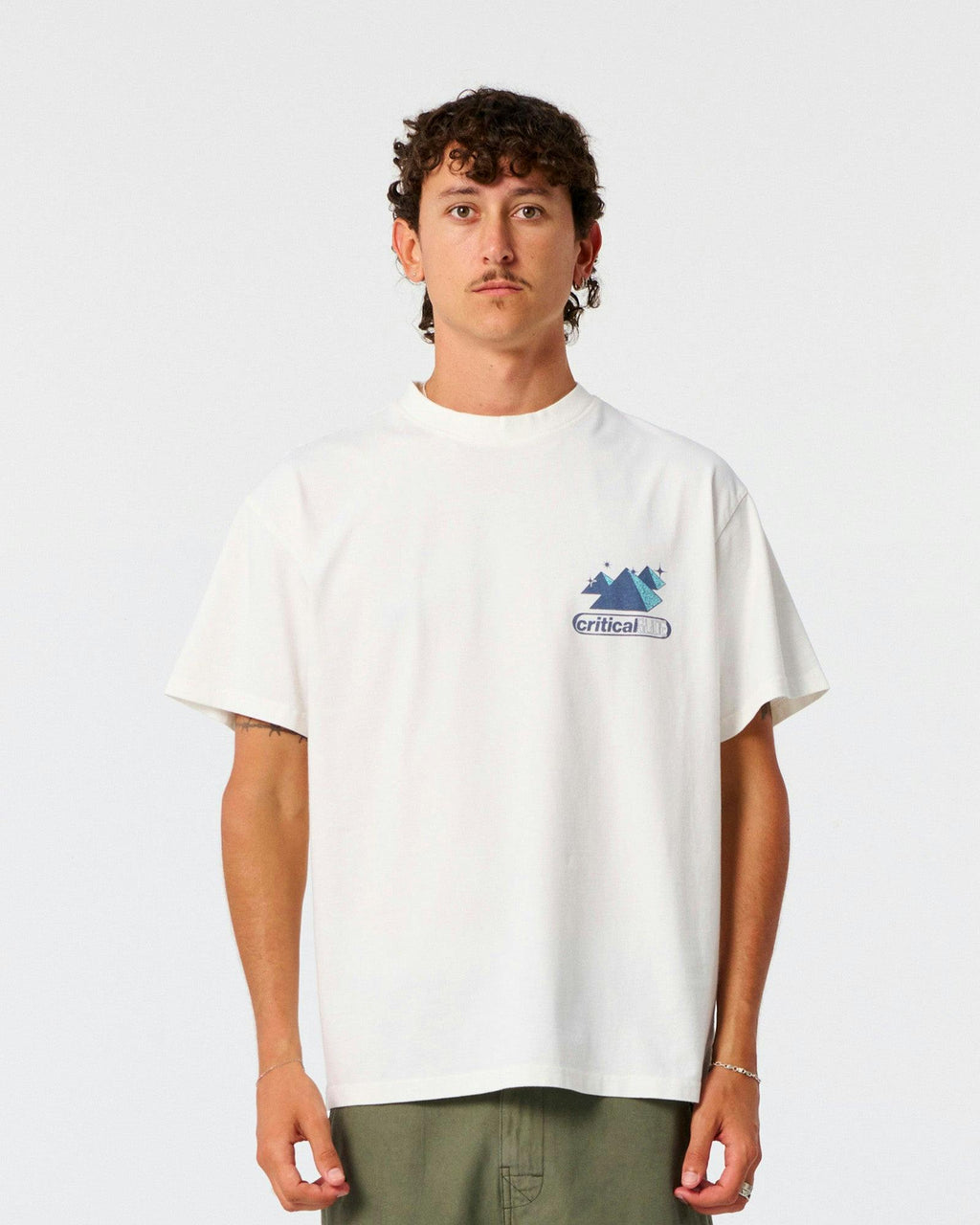 Pyramid Tee - Vintage White
