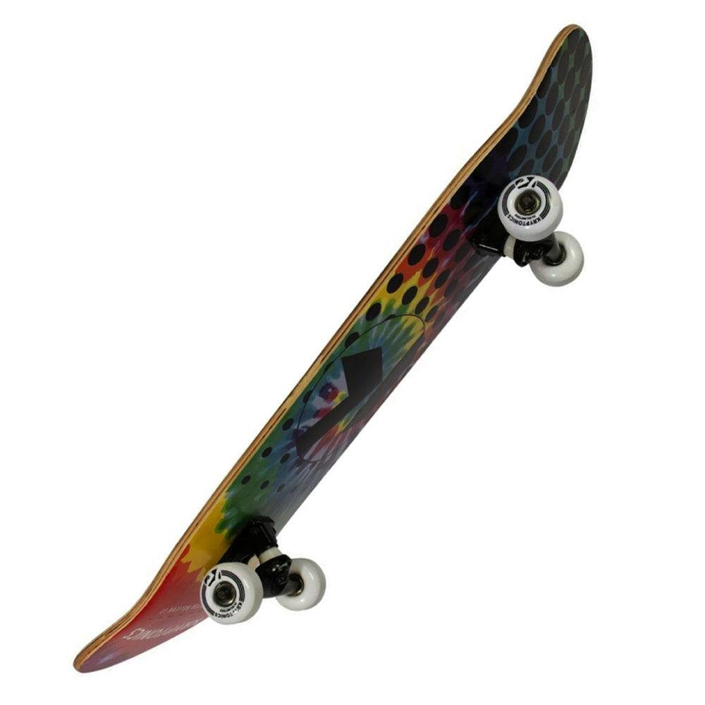 Bravo Sports Kryptonics KR31 Star Series Skateboard - Rainbow Dot
