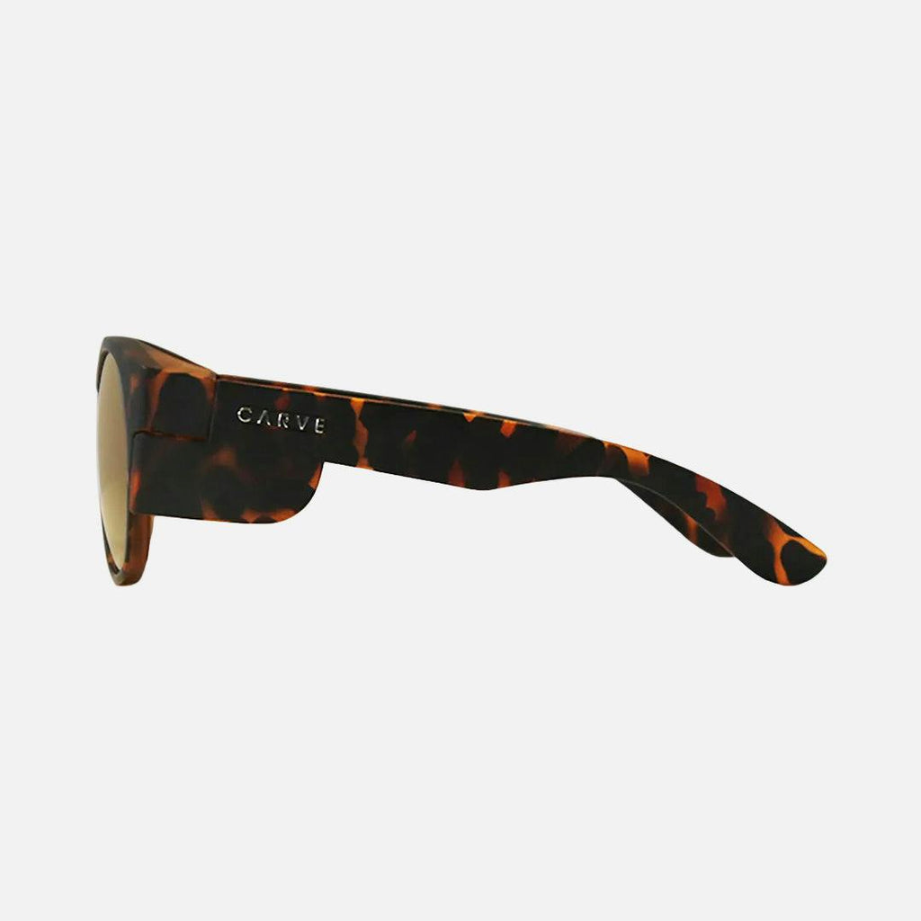CHIPPY SAFETY WITH A MATTE TORT FRAME AND BROWN POLARIZED LENS