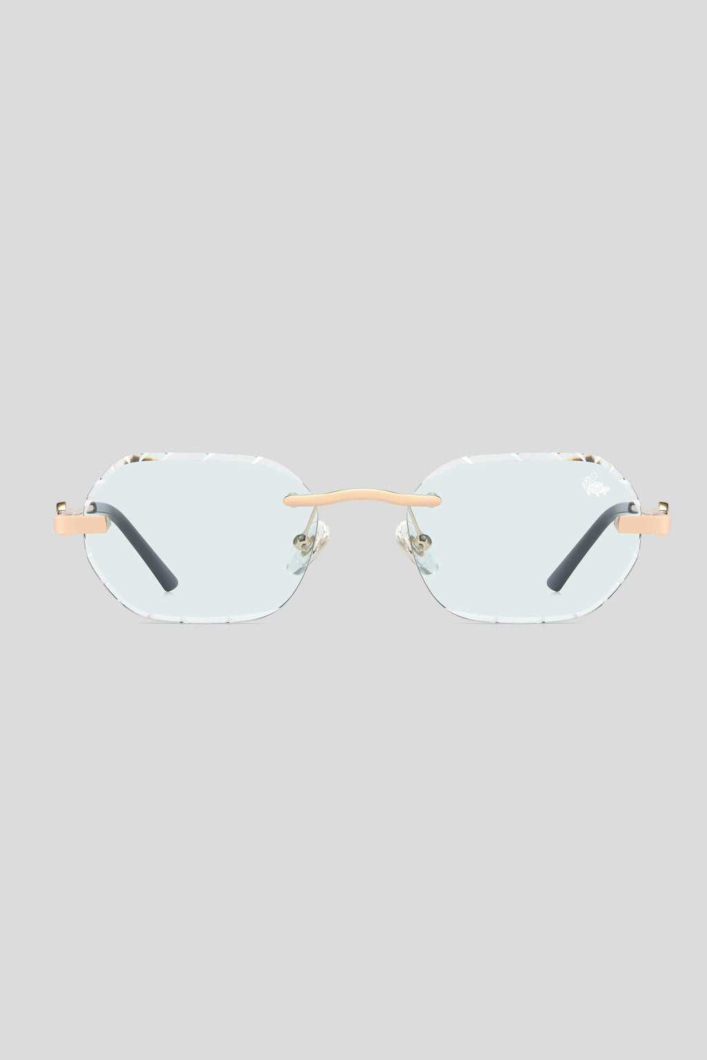 Diamond Cut Willow Transition Blue | Gold