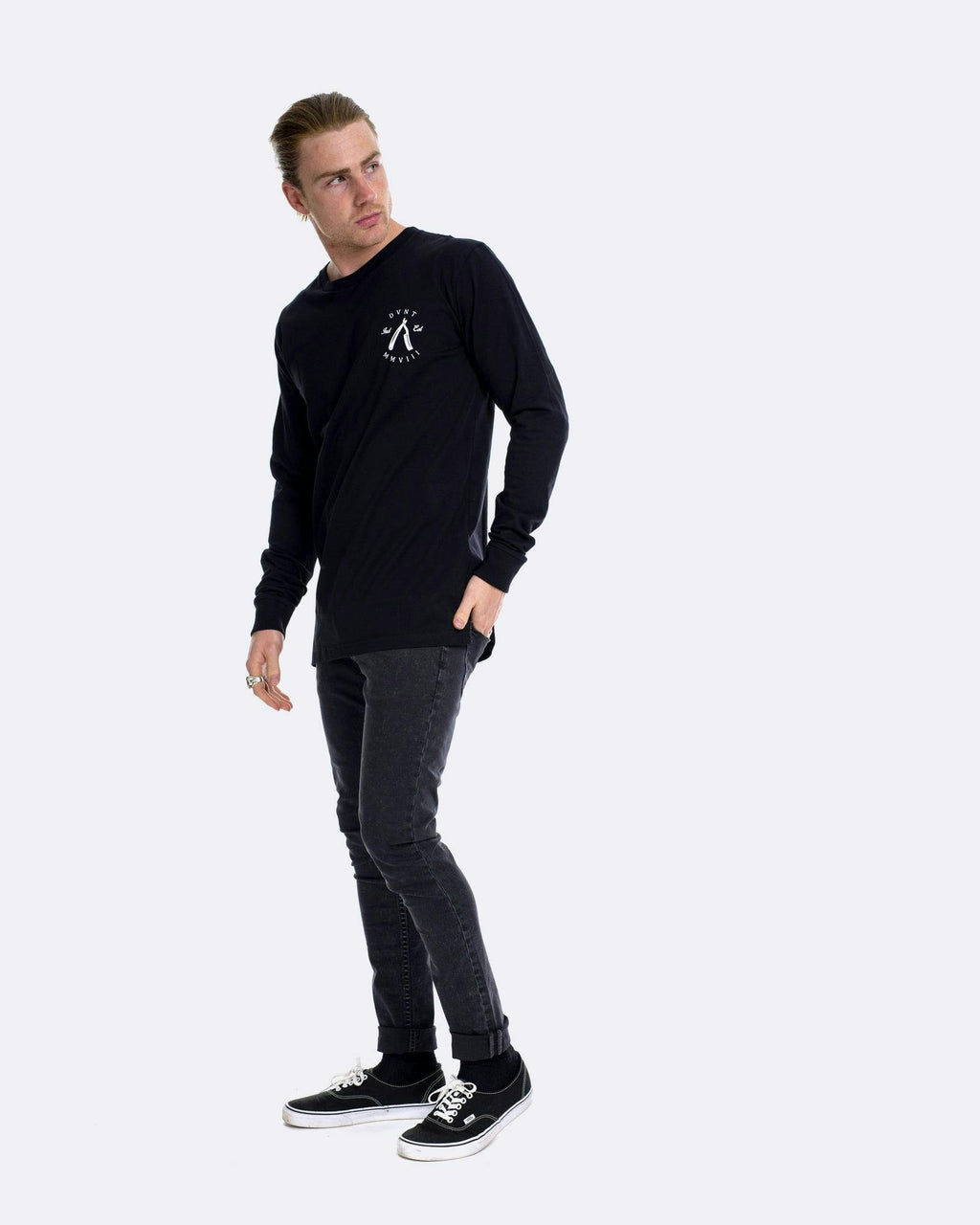 Rough Cuts Long Sleeve Tee