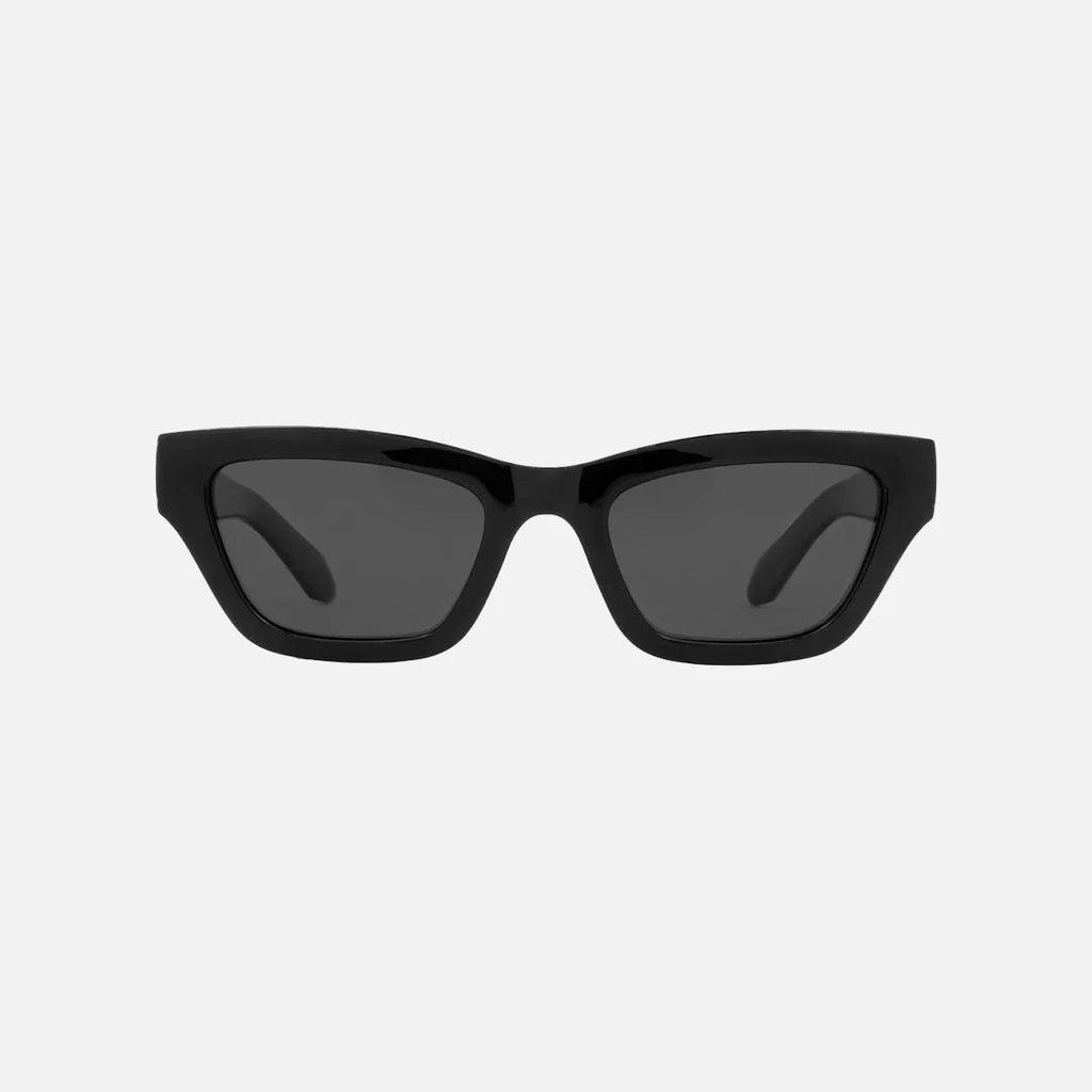 Valencia Junior - Gloss black Dark Grey Polarized Lens
