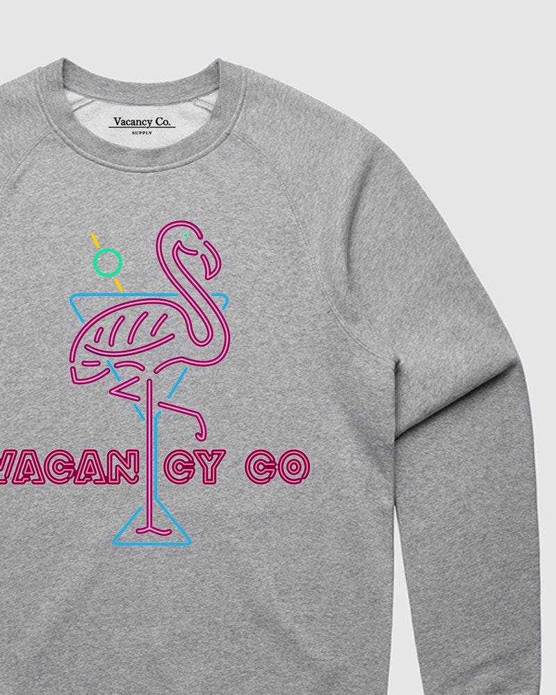 Flamingo Club Crewneck - Youth