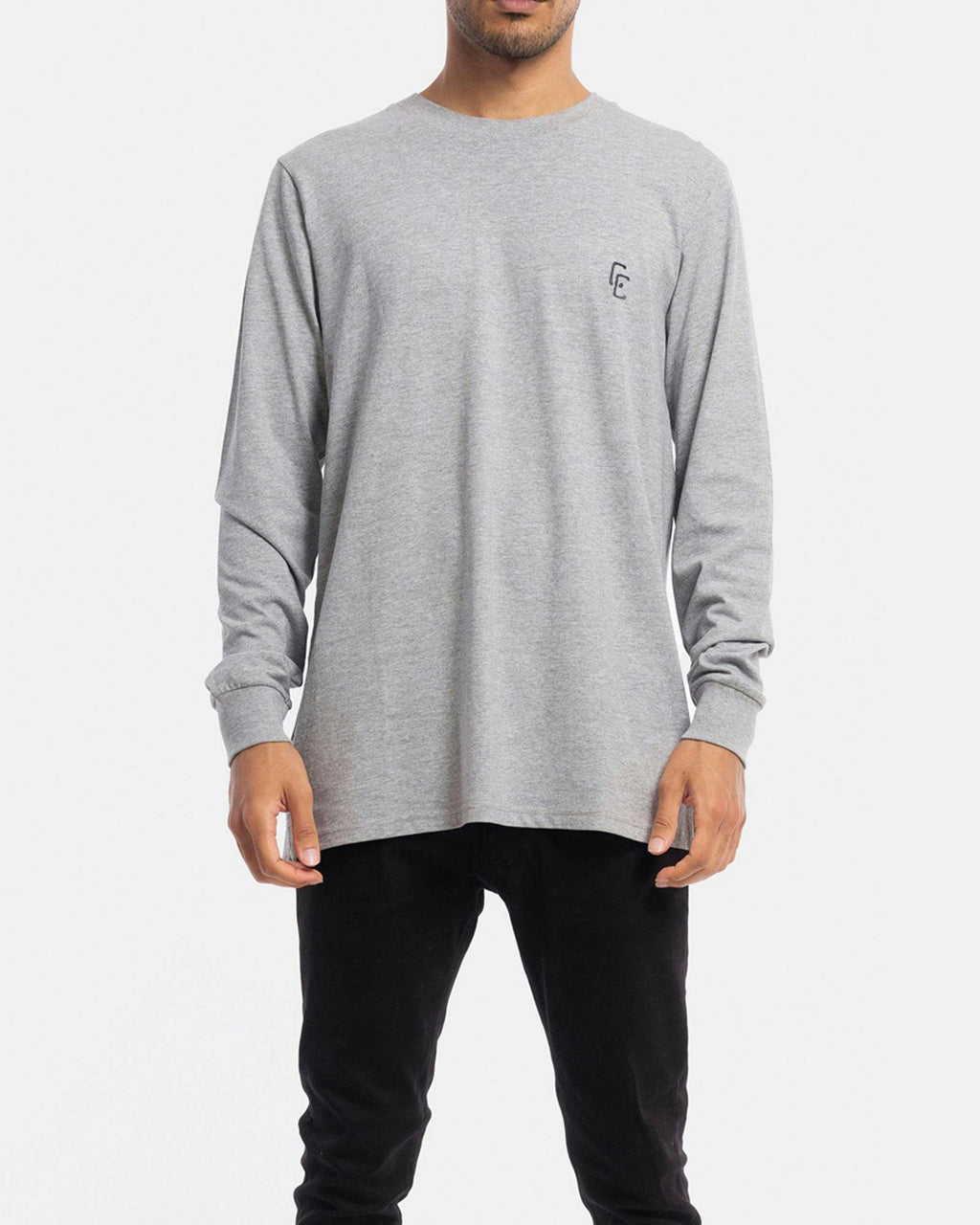 Cypher Embroidery Long Sleeve Tee