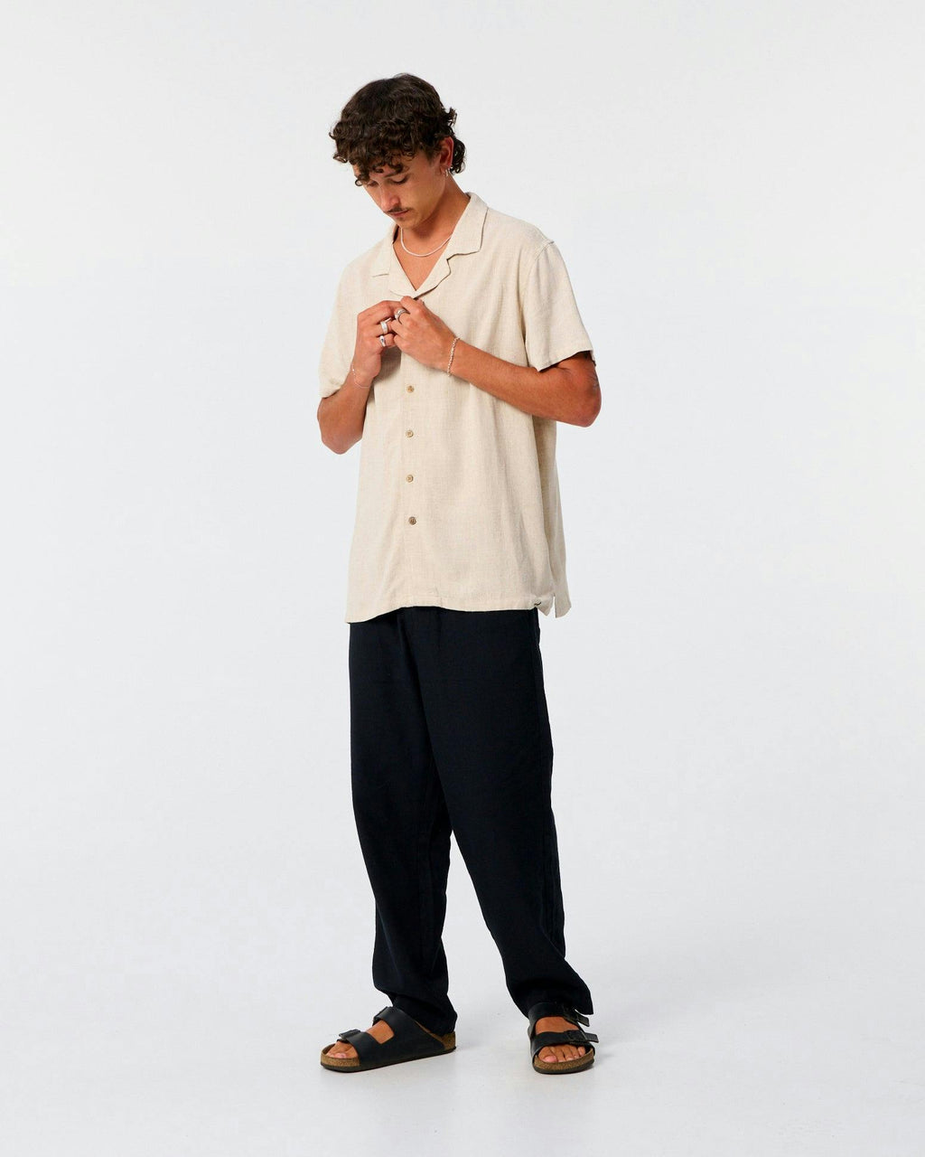 Ernie Resort Shirt - Oatmeal