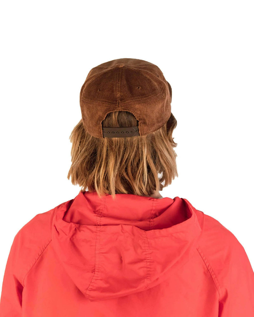 The Stash Cap - Rainbow Lorikeet -  Brown Corduroy