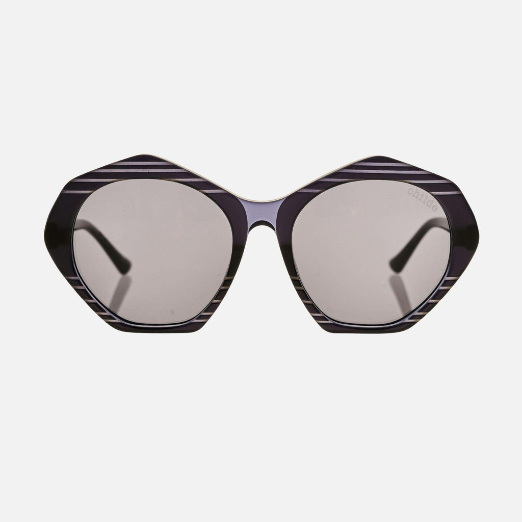 CYMBAL Black Blue Obsidien | Grey Bio Lens