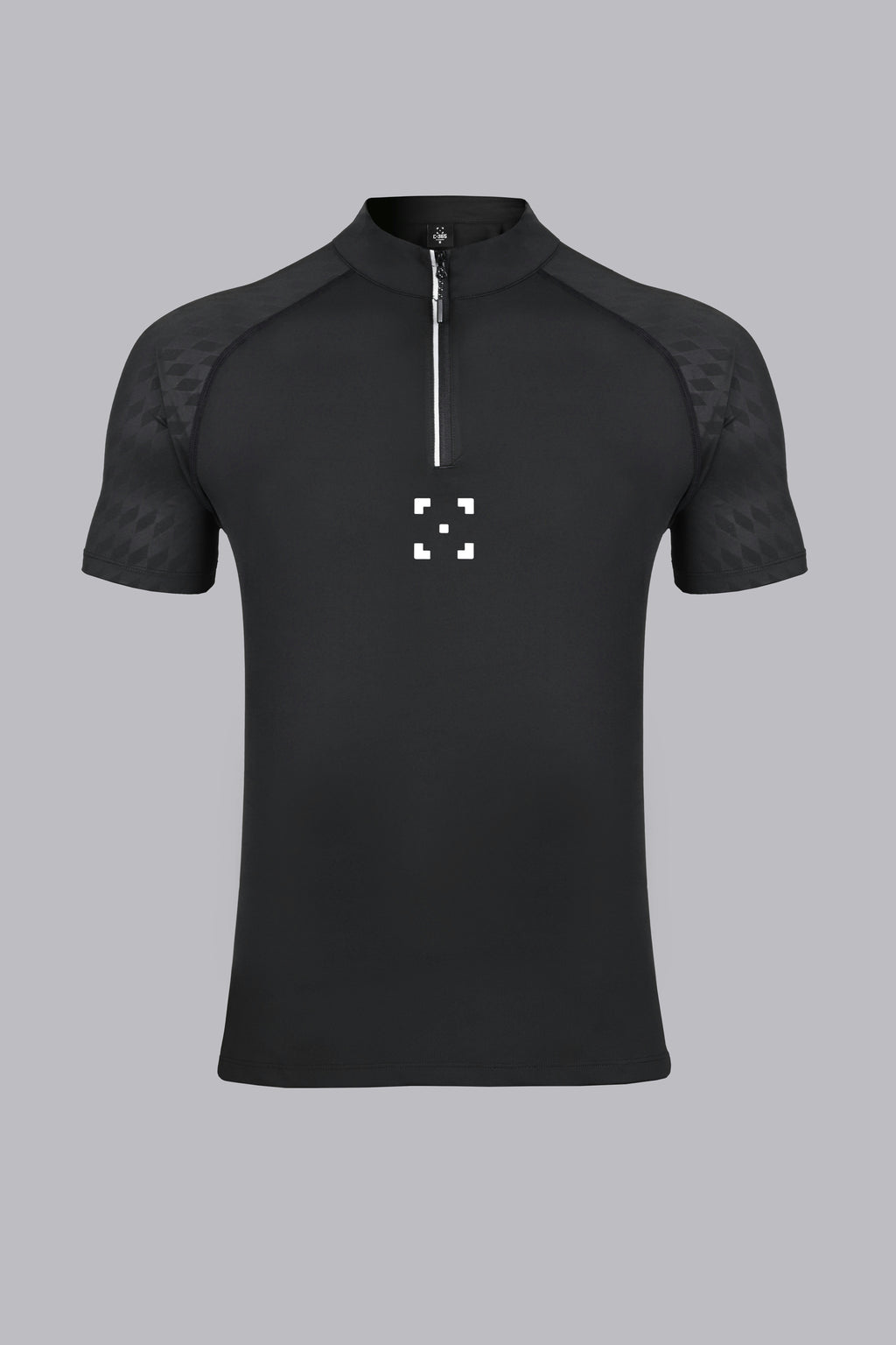 C-365 Motion Zip Tee (Model 823302) - Black