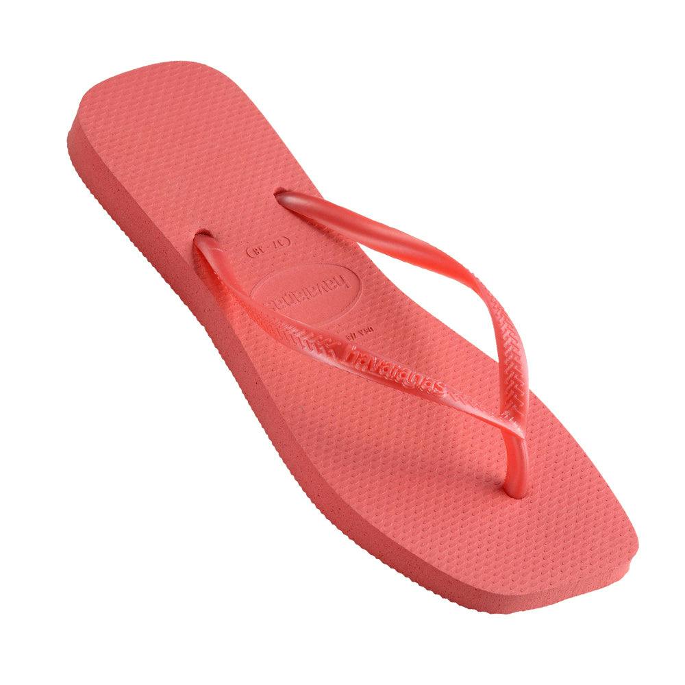 Slim Square Toe Thongs