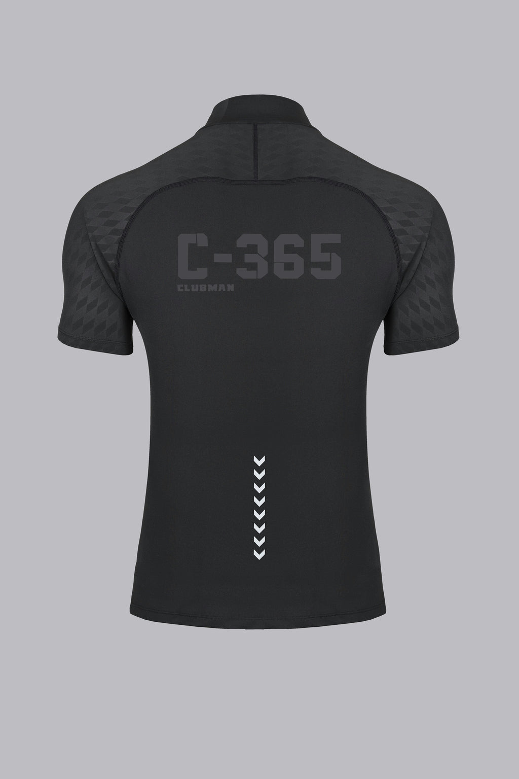 C-365 Motion Zip Tee (Model 823302) - Black