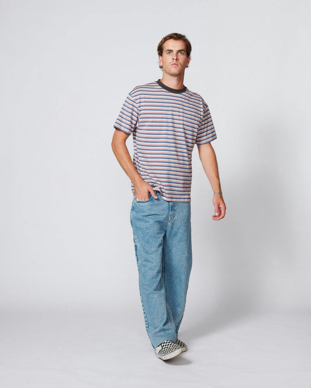 Echo Line Tee - Blue