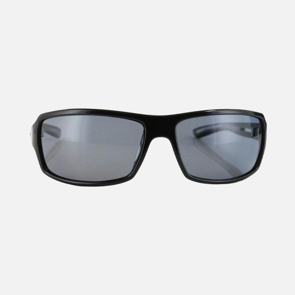 Greed - Polarized Gloss Black Frame Sunglasses