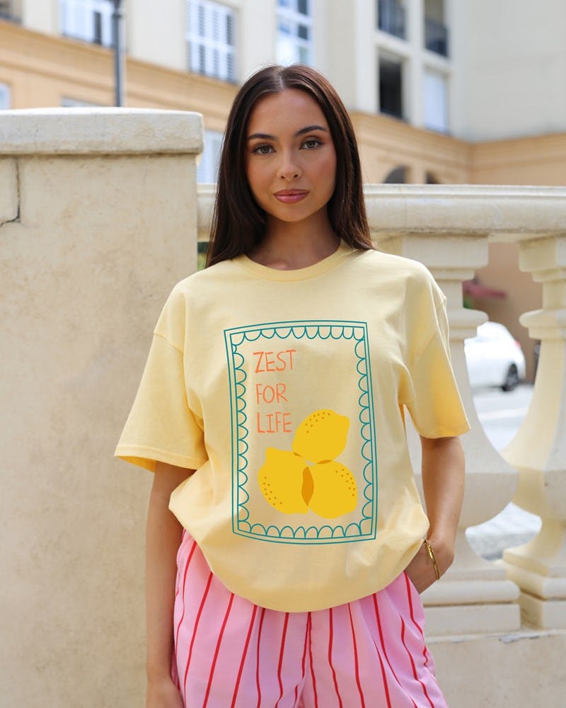 Zest For Life Tee