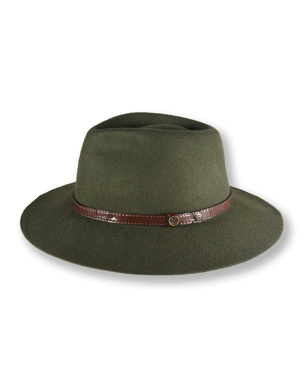 The DiNgo Felt Hat - Forest Green