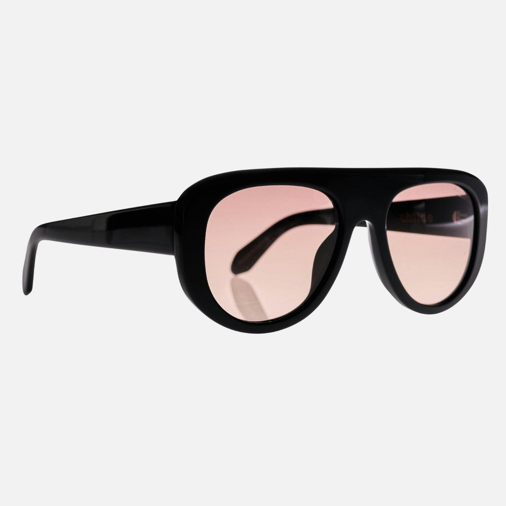 PHASE Gloss Black | Rose Gradient Bio Lens