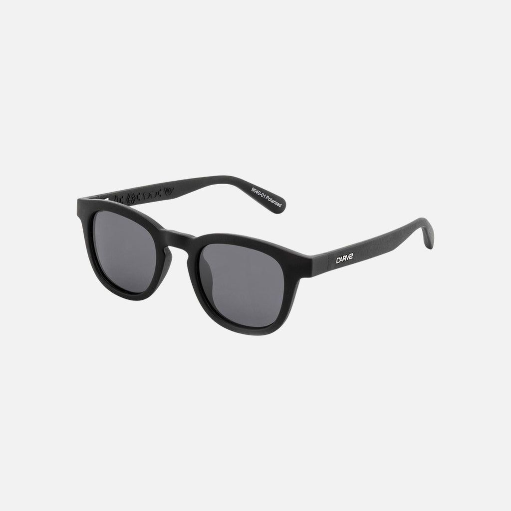 Havana - Polarized Matt Black Frame Recycled Sunglasses