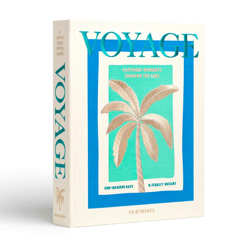 Printworks Embroidered Photo Album-Voyage