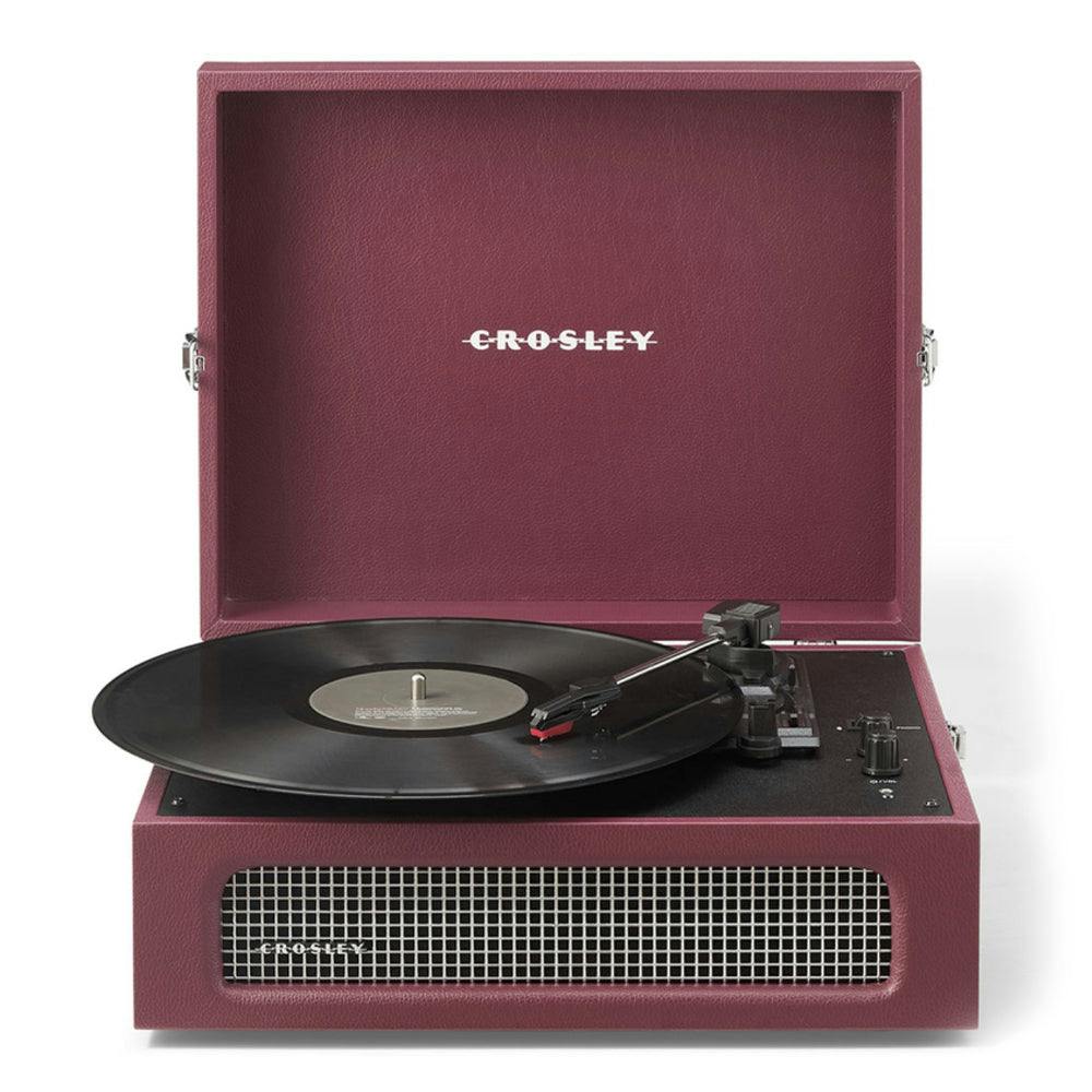 Crosley Voyager Bluetooth Portable Turntable - Burgundy