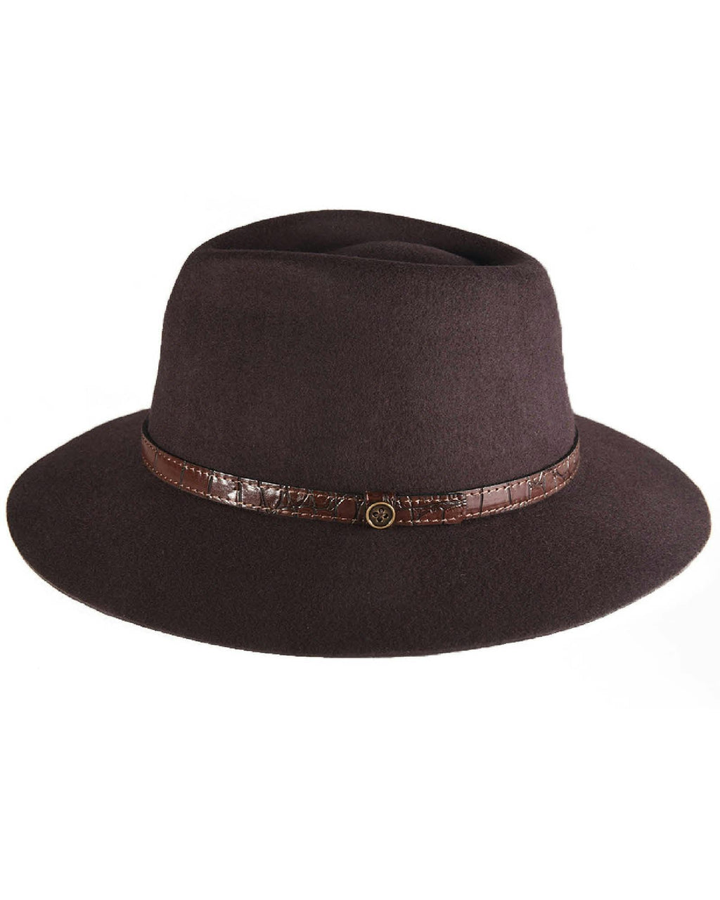 The DiNgo Felt Hat - Chocolate