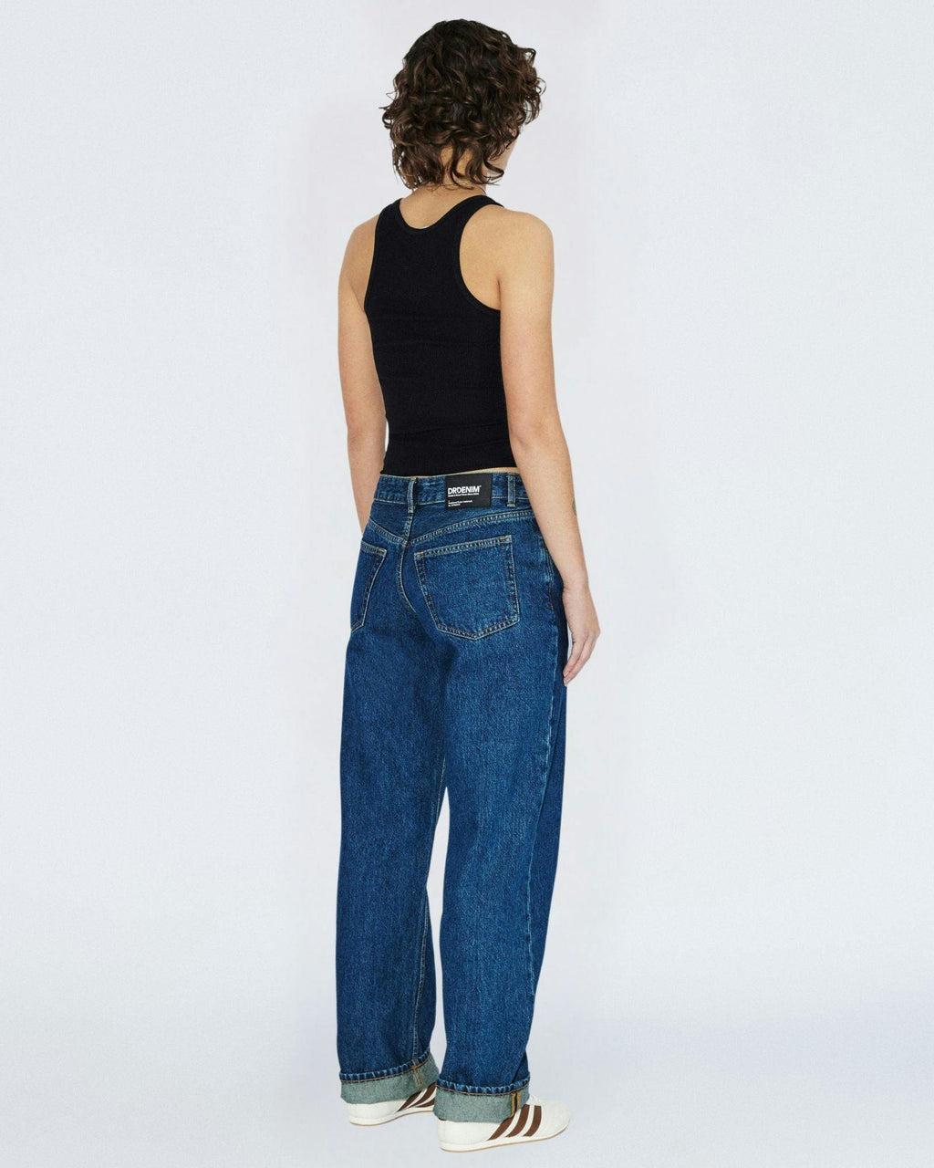 Nika Mid Straight Jeans - Stream Dark Retro Vintage