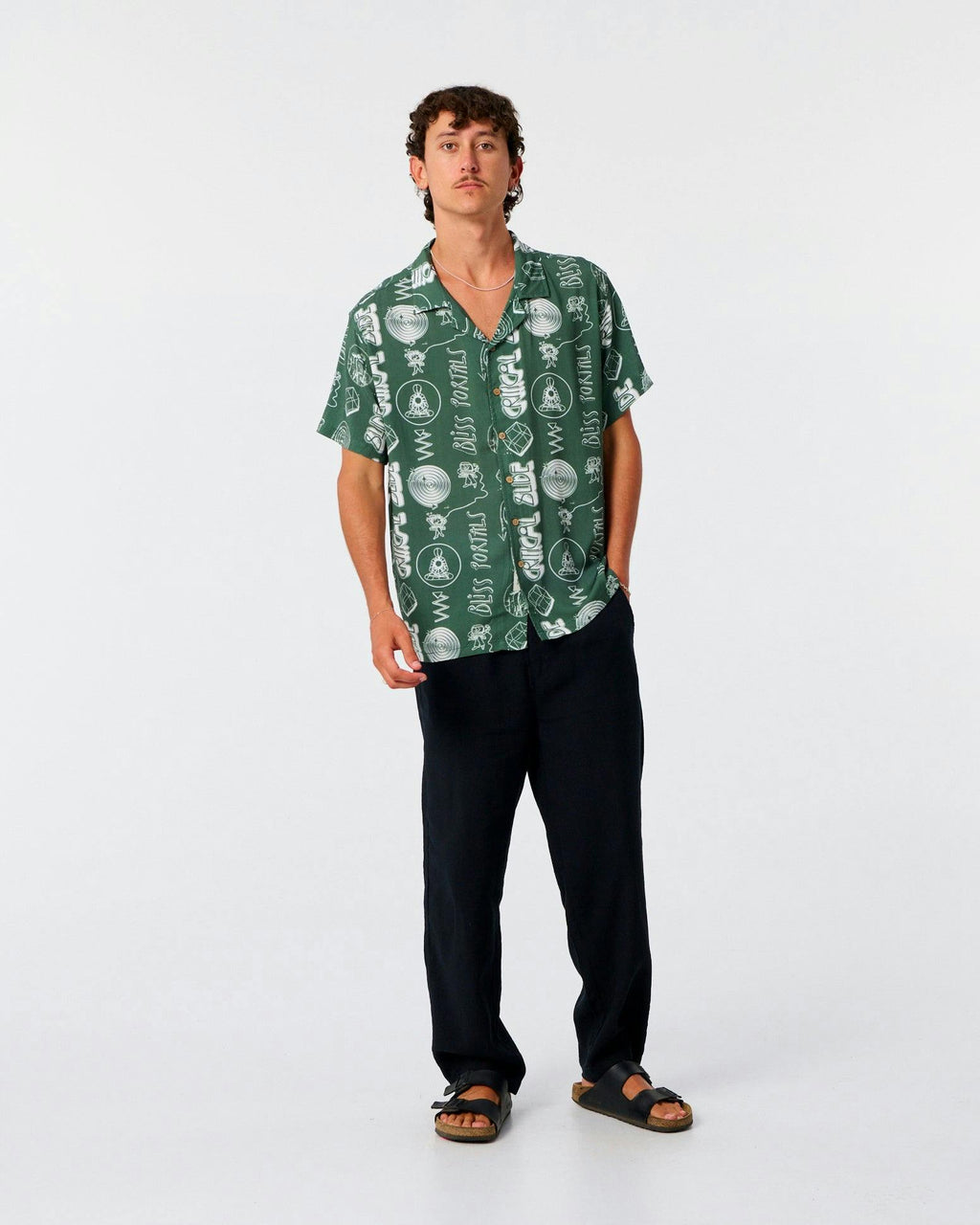 Xerox Resort Shirt - Dusty Green