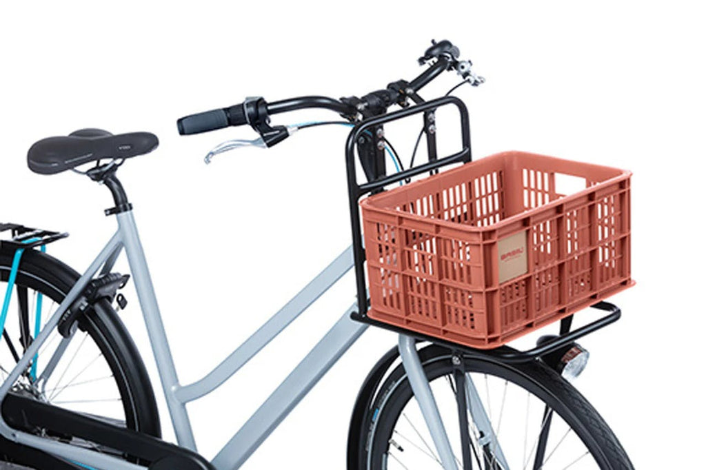 Bicycle Crate 1.5L Small Recycled Synthetic Terra Red
