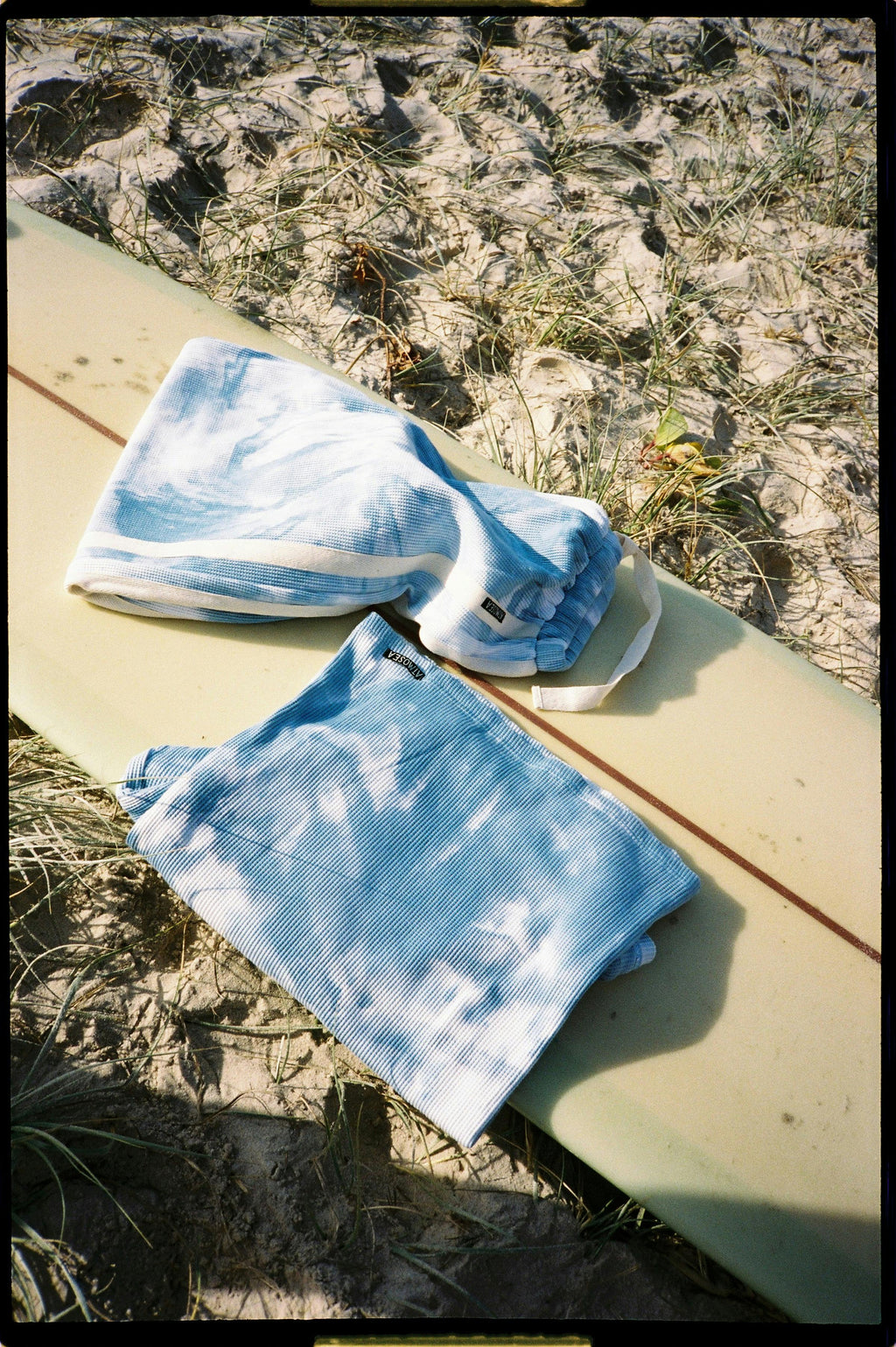 Lounge Long Sleeve Tee in Cloud Tie Dye