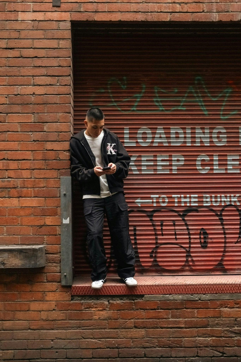 K Blossom Zip Up Hoodie