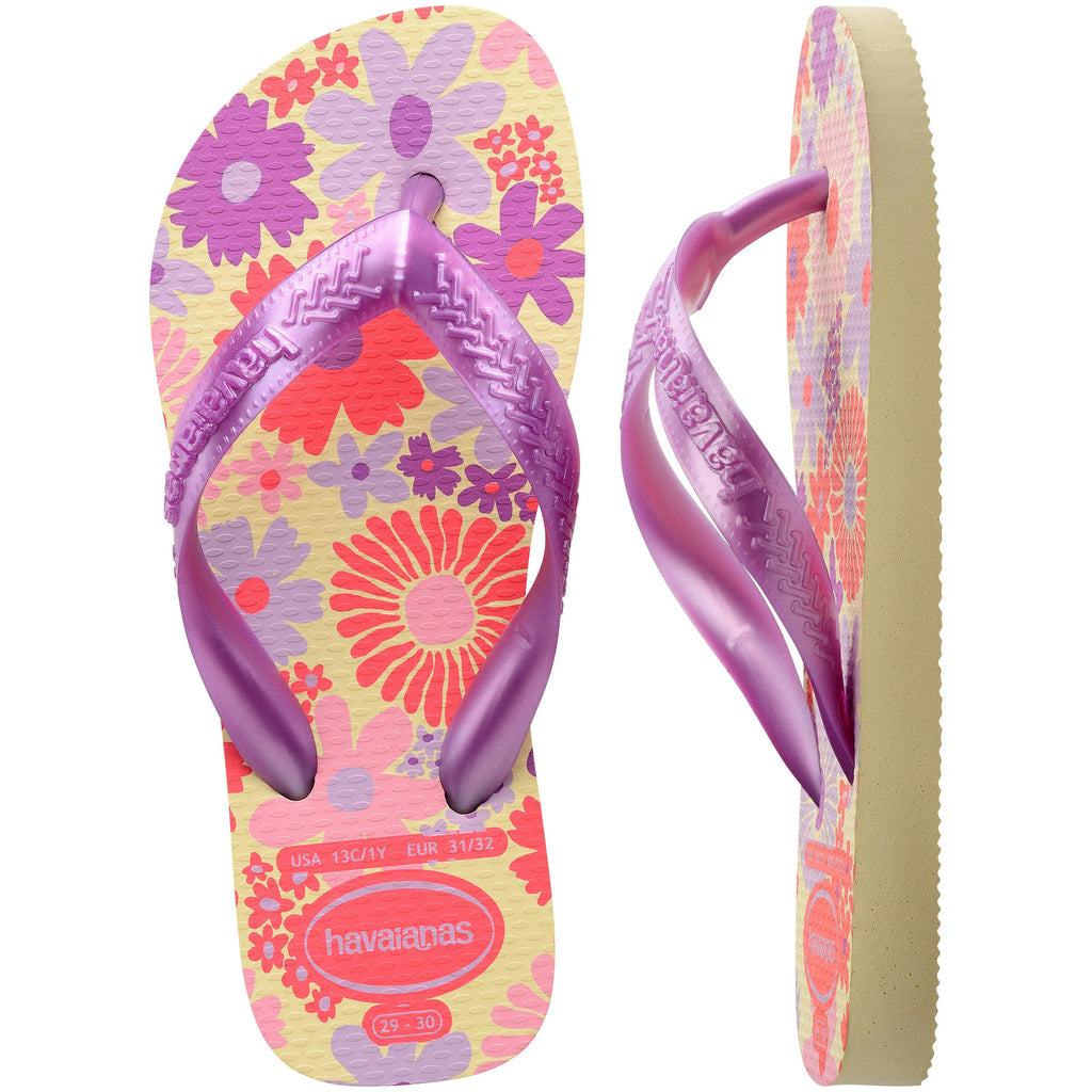 Kids Flores Thongs