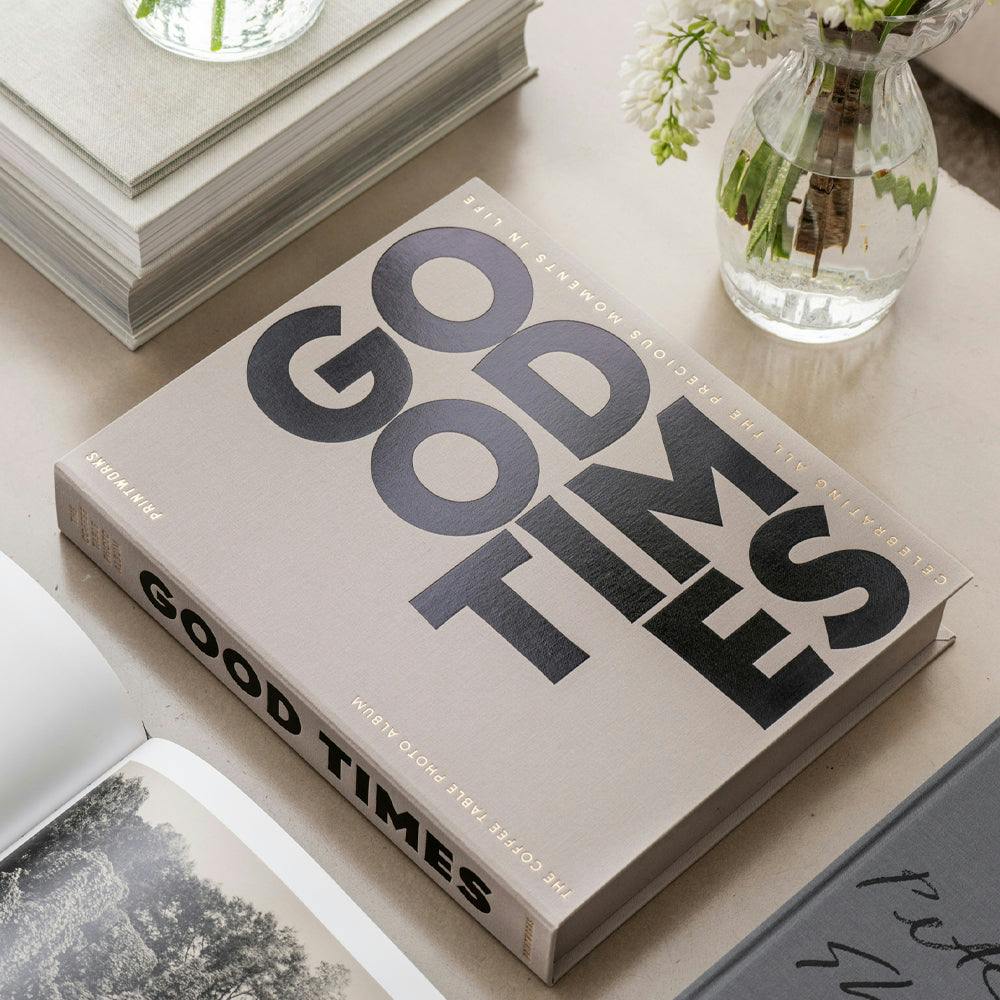 Printworks Photo Album-Good Times-Grey
