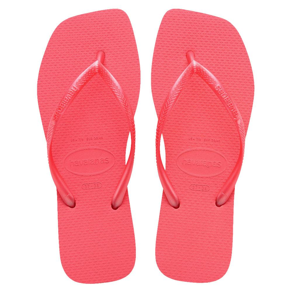 Slim Square Toe Thongs