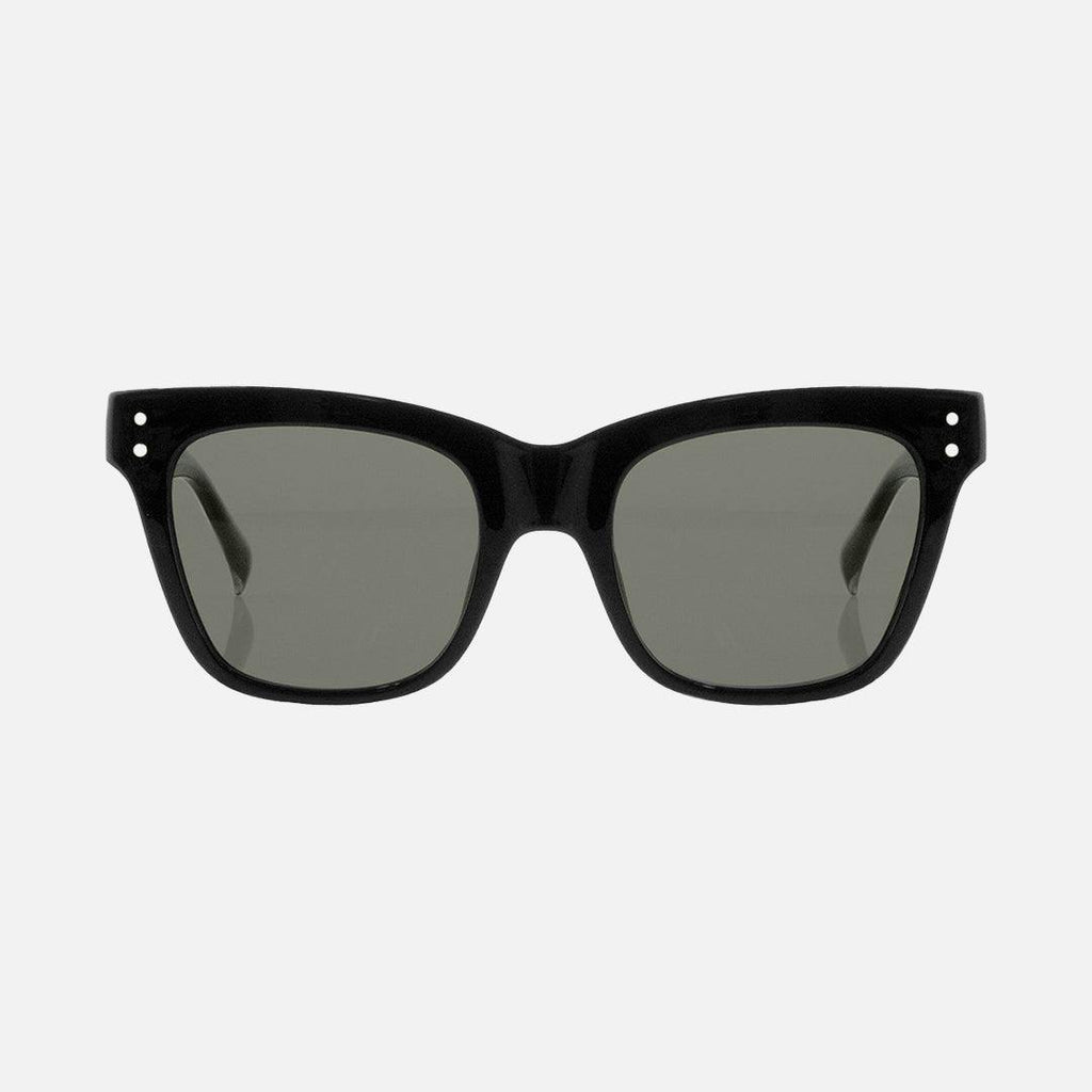 Leopold - Gloss black Muted Tort Temples Grey Lens