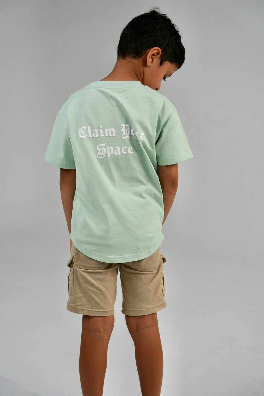 Clubman Kids "Trove" Tee - Glacier