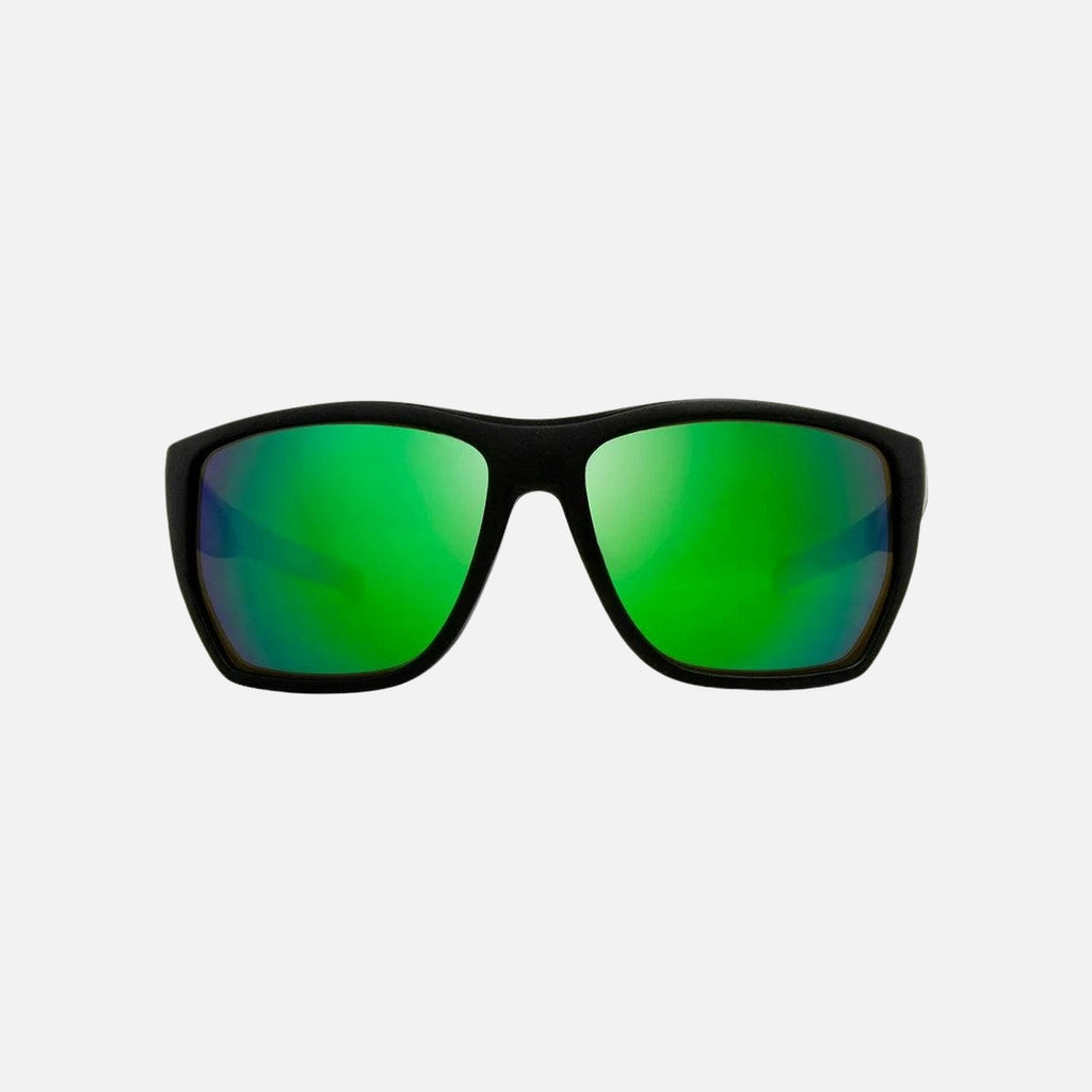 Carbon - Matt Black Frame - Polarized Mineral Glass Green Iridium Lens