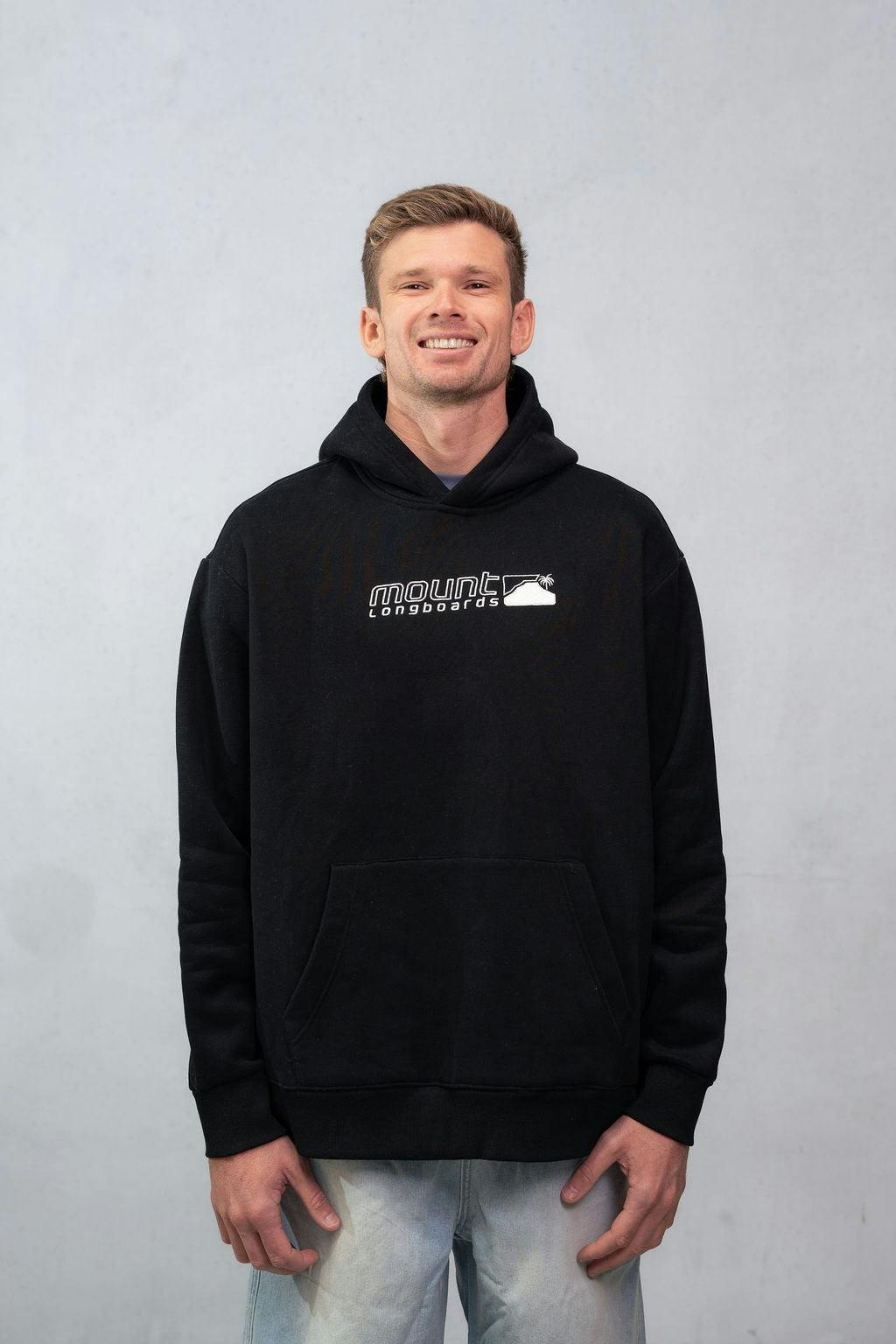 Y2K Mount Surf Hoodie - Black