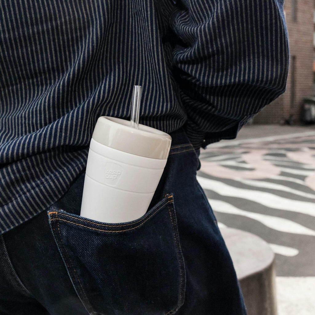 Commuter Insulated Cold Cup - 12oz | Bone White