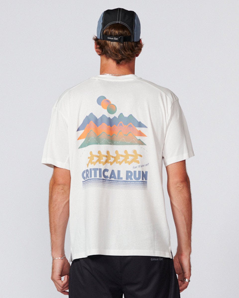 Run Club Run Tee - Vintage White