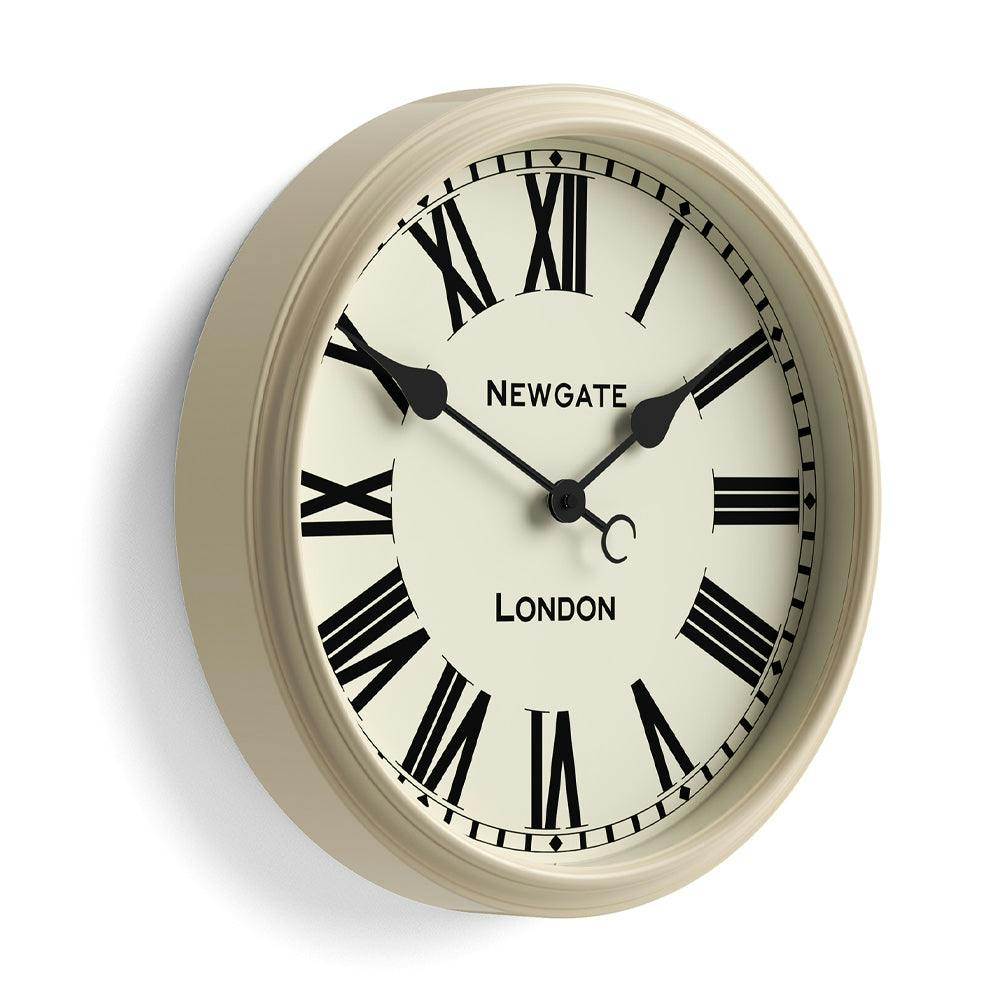 Newgate Spitalfields Wall Clock-Vanilla Cream