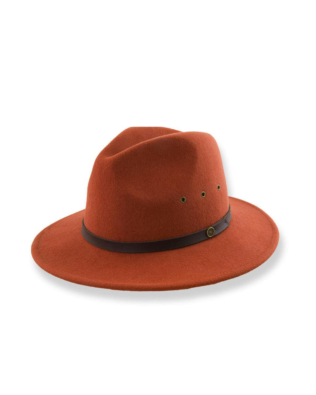 The Ratatat Felt Hat - Rust