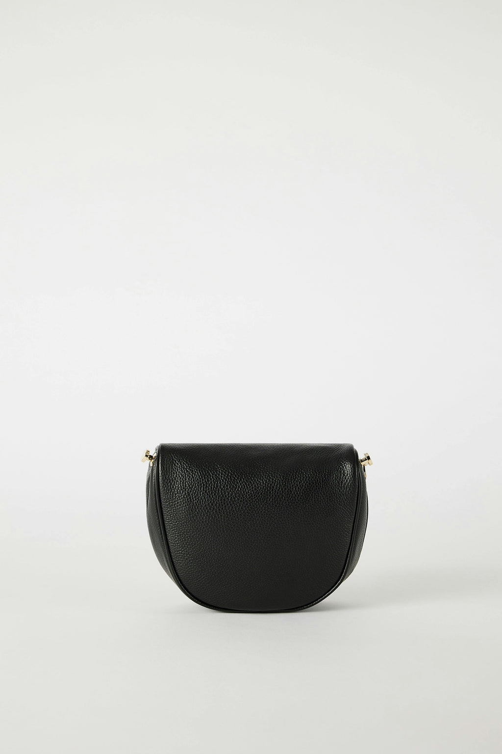 Luxury Leather Bumbag | Black Gold