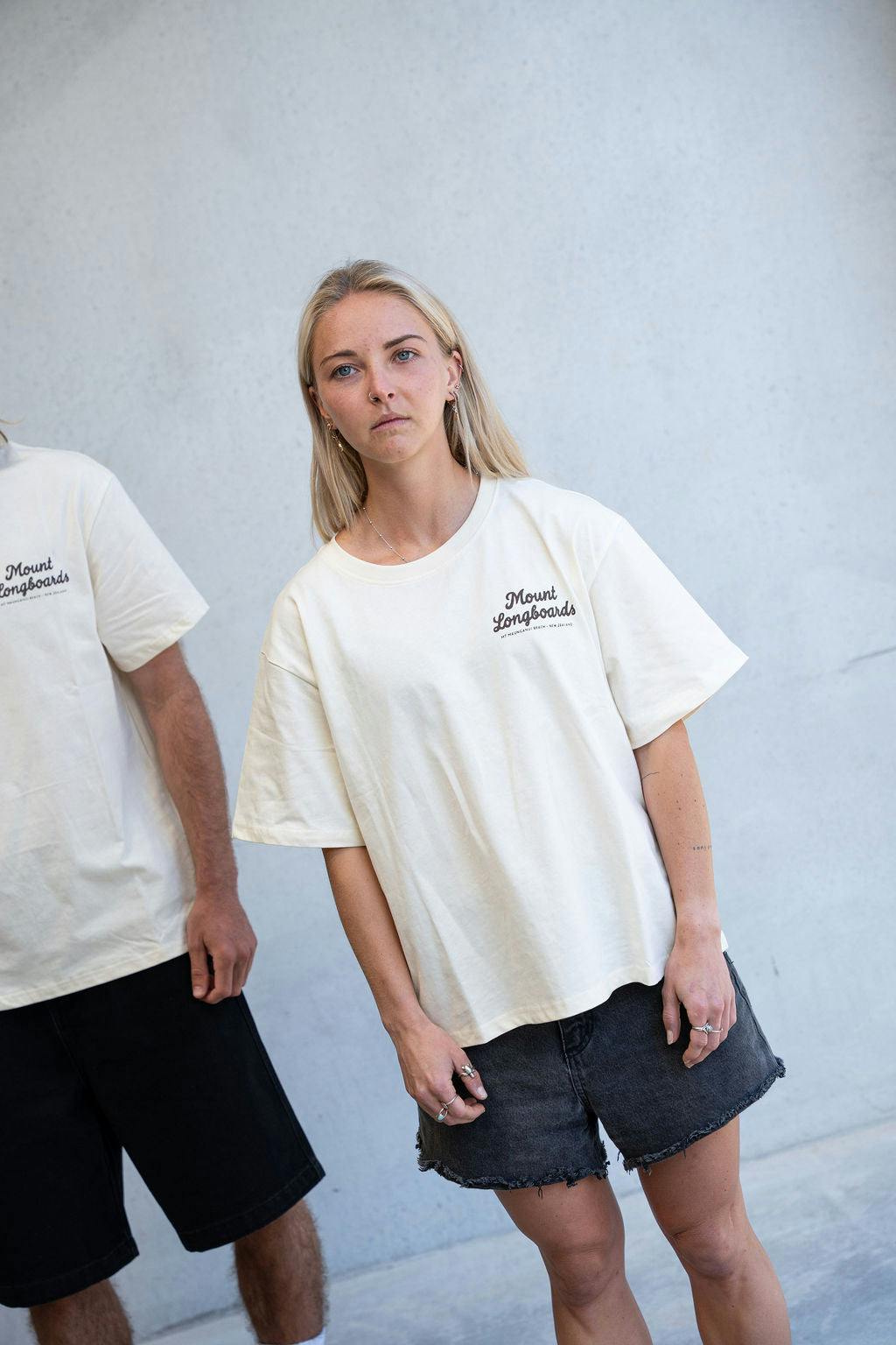 Main Beach Women's Tee - Natural