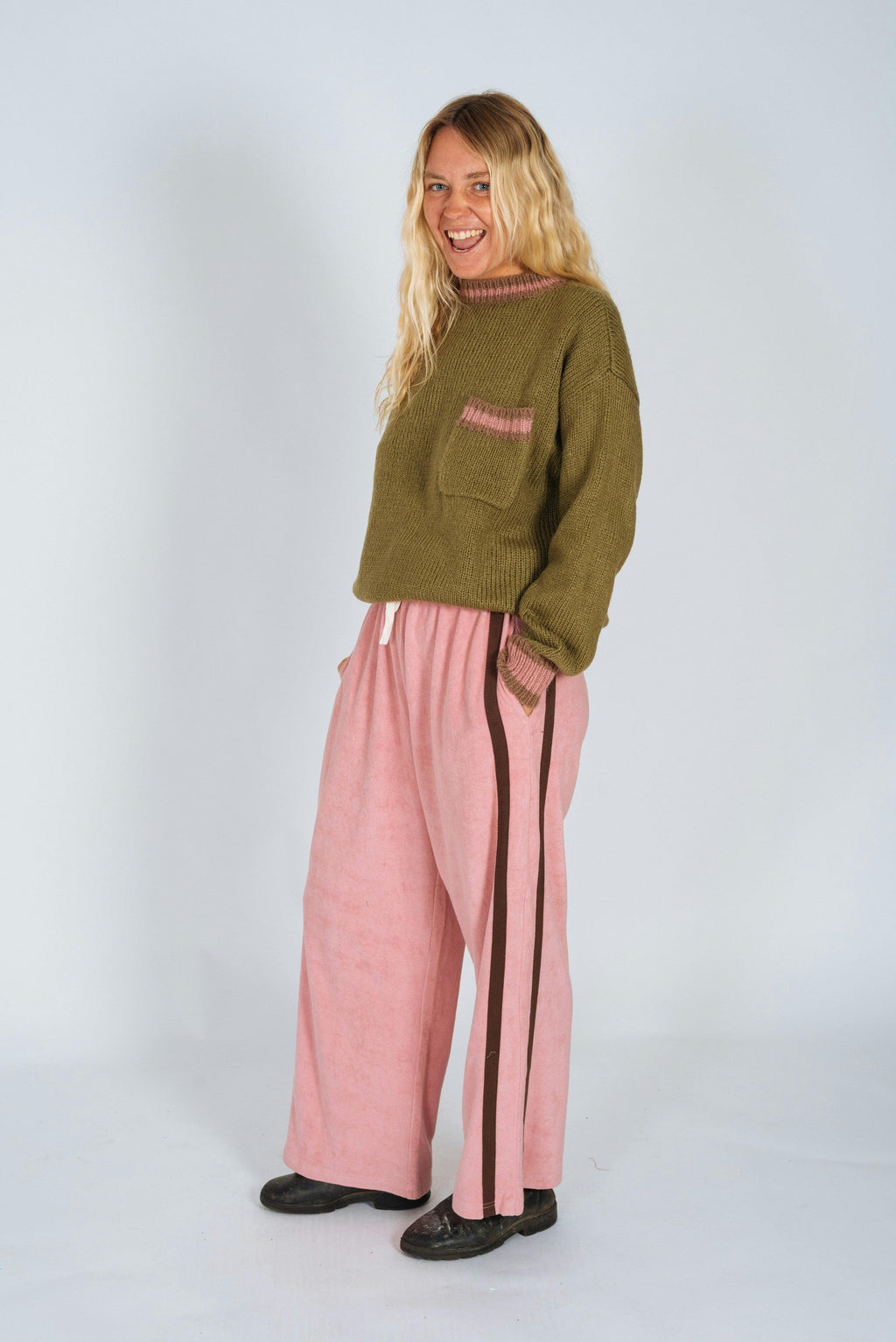 Khaki Knit Jumper