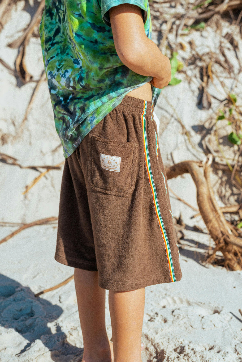 Mini Long Shorts Chocolate