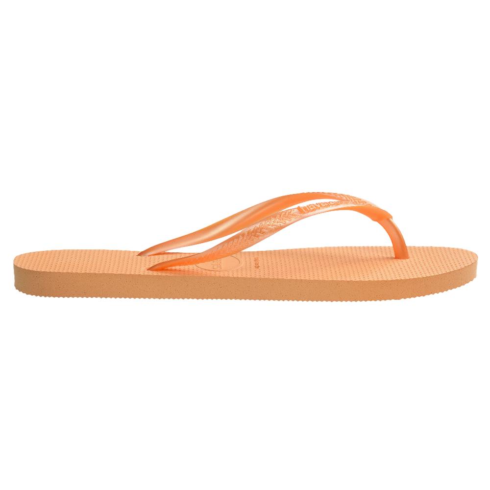 Slim Metallic Thongs